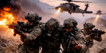 El oficial de sistemas de armas (WSO) de un F-15E Strike Eagle, eyectado en plena noche, logró ocultarse durante horas en la escarpada zona dónde fue derribado