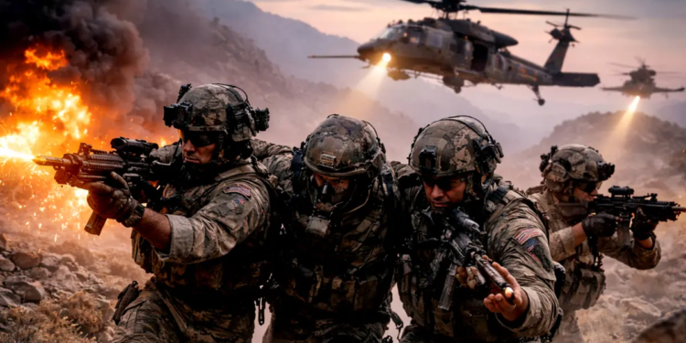 El oficial de sistemas de armas (WSO) de un F-15E Strike Eagle, eyectado en plena noche, logró ocultarse durante horas en la escarpada zona dónde fue derribado