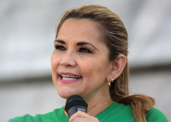 La expresidenta interina de Bolivia, Jeanine Áñez Chávez