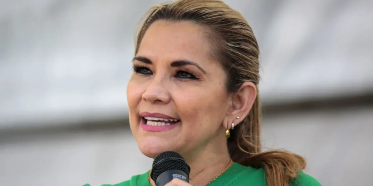La expresidenta interina de Bolivia, Jeanine Áñez Chávez