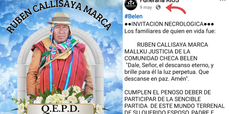 Post de la Funeraria