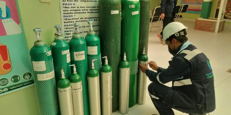 Se agota el oxígeno en hospitales de La Paz