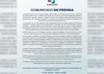 Comunicado de ASOFAR