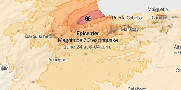 USGS alerta catástrofe en Venezuela: víctimas podrían llegar a decenas de miles