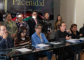 Conferencia de prensa de la Asamblea de la Paceñidad
