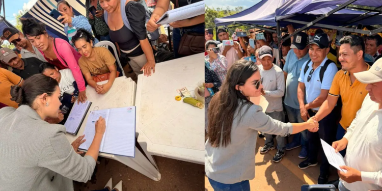La gobernadora Gabriela De Paiva
