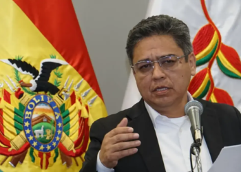 José Luis Gálvez, vocero del preidente Rodrigo Paz. Foto: APG