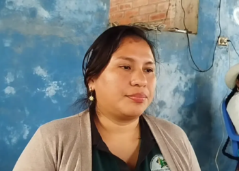 Yesenia Vargas, dirigente vinculada al evismo