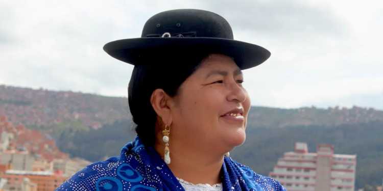 La exsenadora Simona Quispe, una de las figuras vinculadas al ala evista