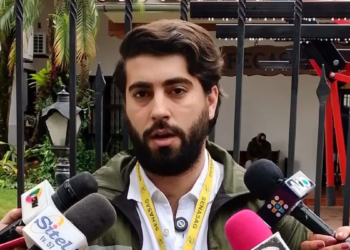 El jefe departamental del SENASAG en Santa Cruz, Facundo Altamirano