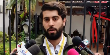 El jefe departamental del SENASAG en Santa Cruz, Facundo Altamirano