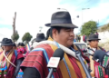 Vicente Salazar, dirigente de la Federación Única de Trabajadores Campesinos Tupac Katari